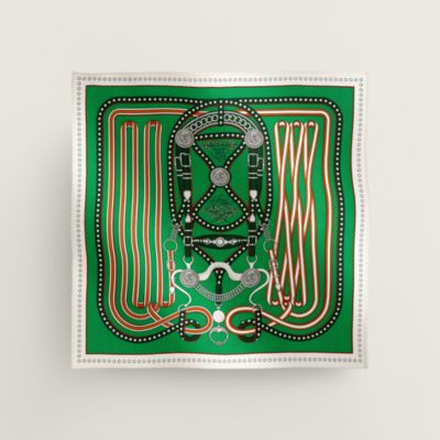 新品未使用 エルメス ガヴロッシュ 45《ベルリンヌ馬車・バヤデール》 ガヴロッシュ 45《ベルリンヌ馬車・バヤデール》 - グリーン